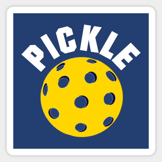 Simply Pickleball Magnet by numpdog